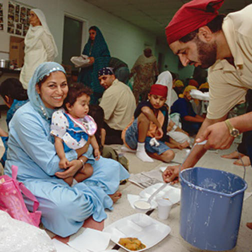 Langar (Communal Meal Following Diwan)