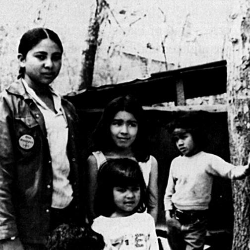 Mashpee Children at Survival Camp, 1978