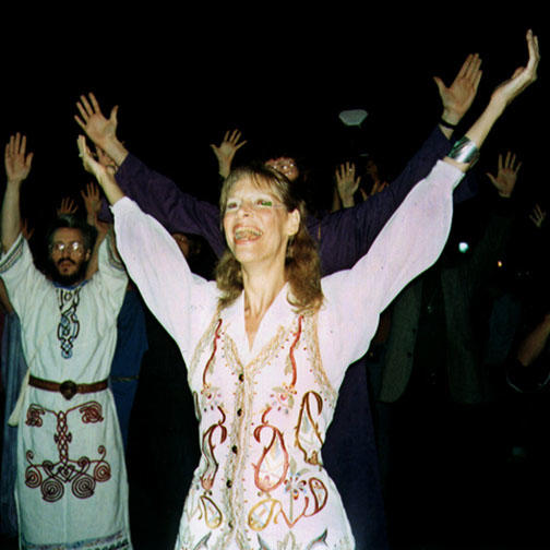 Priestess Leading a Ritual at the Parliament of the World’s Religions in Chicago