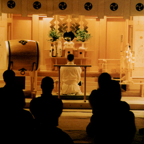 Interior of Kannagara Jinja in Granite Falls, Washington