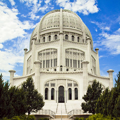 Baha'i Temple in Wilmette, Illinois