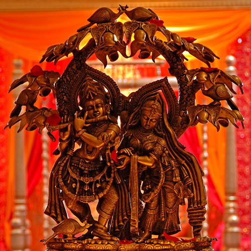 Statue of Radha and Krishna