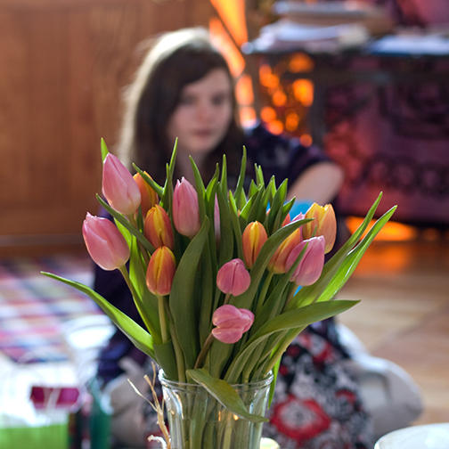 A Rite of Passage into Womanhood, Flowers Symbolize Growth and Beauty